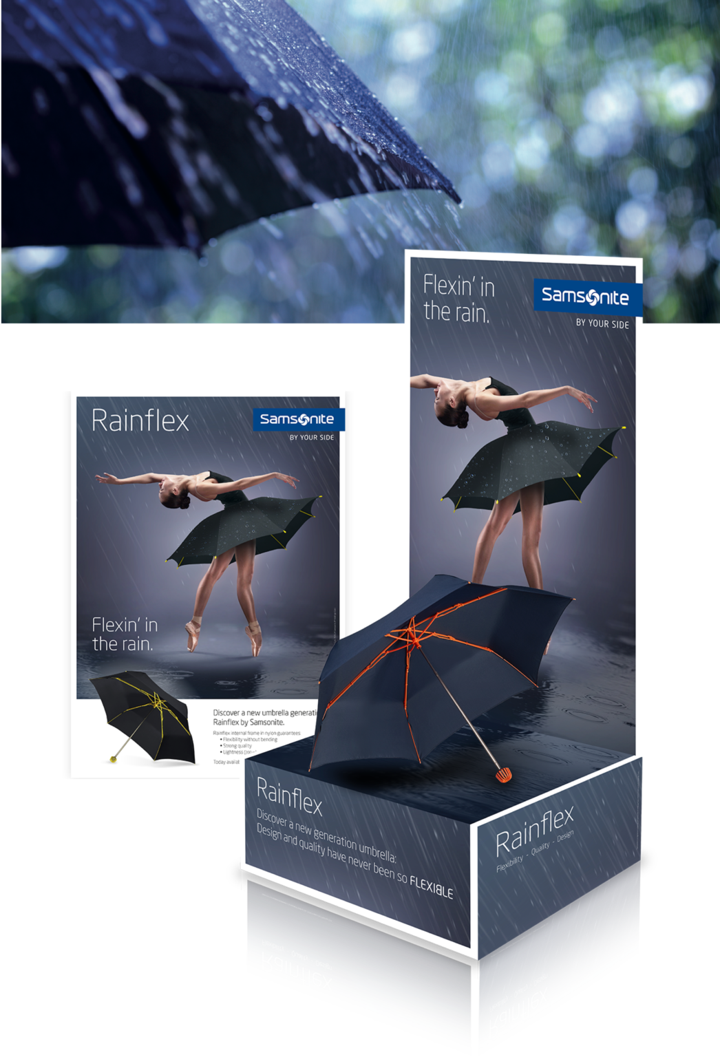 A watertight creative concept for Rainflex